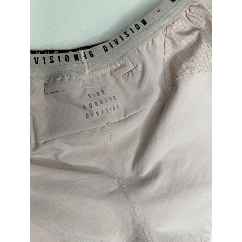 Nike Running Divison Women's Pink Activewear Drawstring Elastic Shorts Size M - Picture 12 of 13